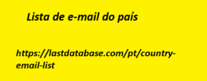 Lista de e-mail do país