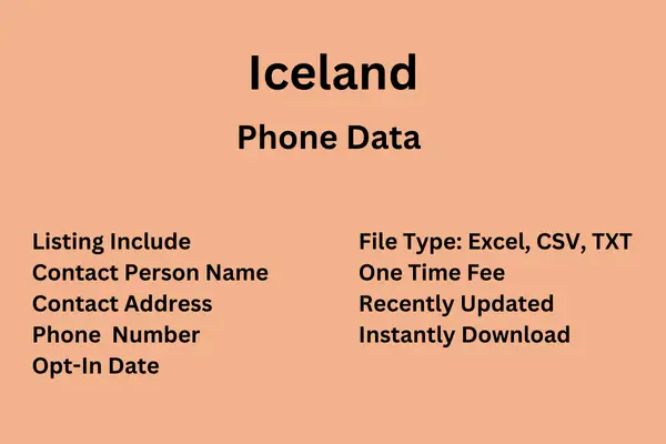 Iceland phone data